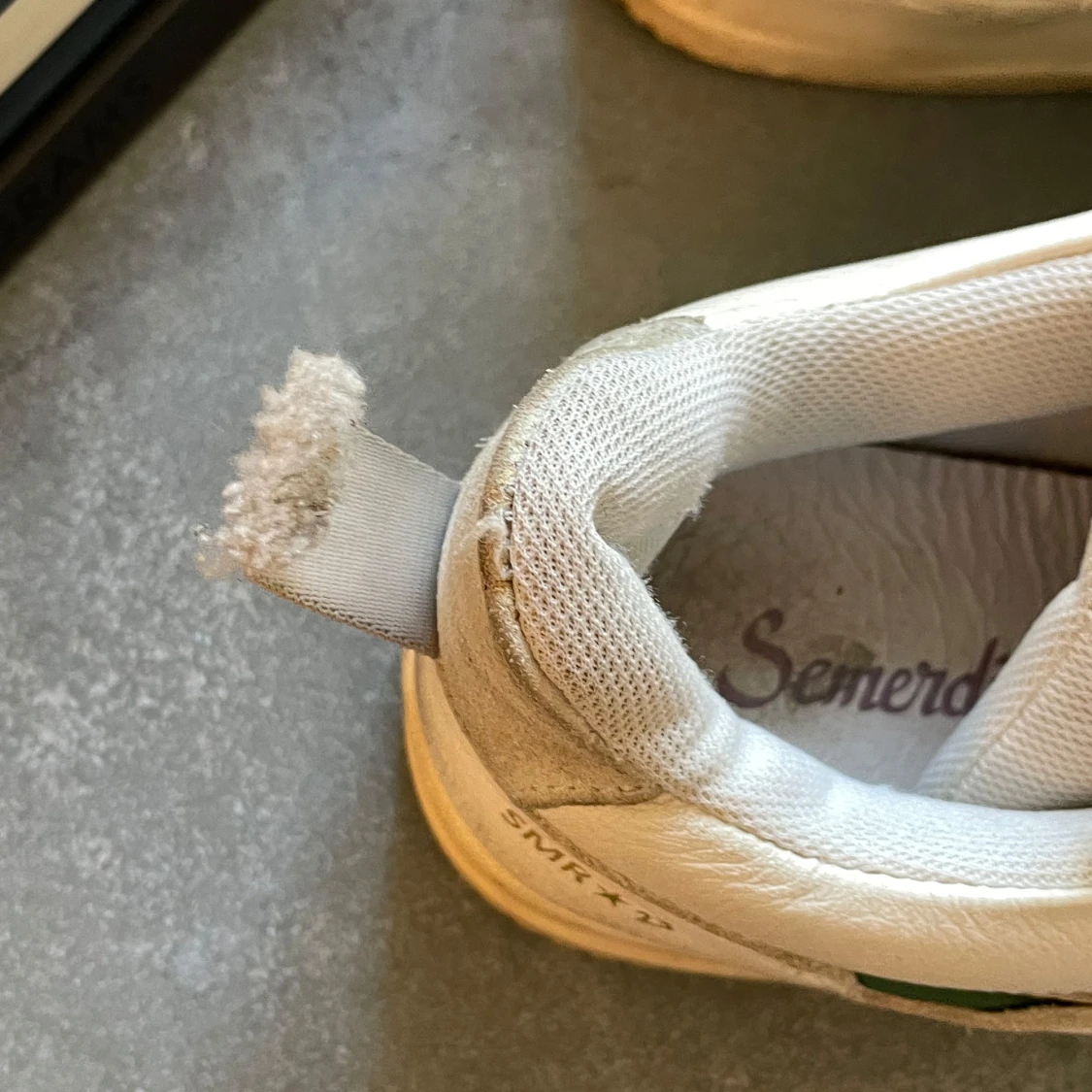 Vita sneakers från SMR - 3