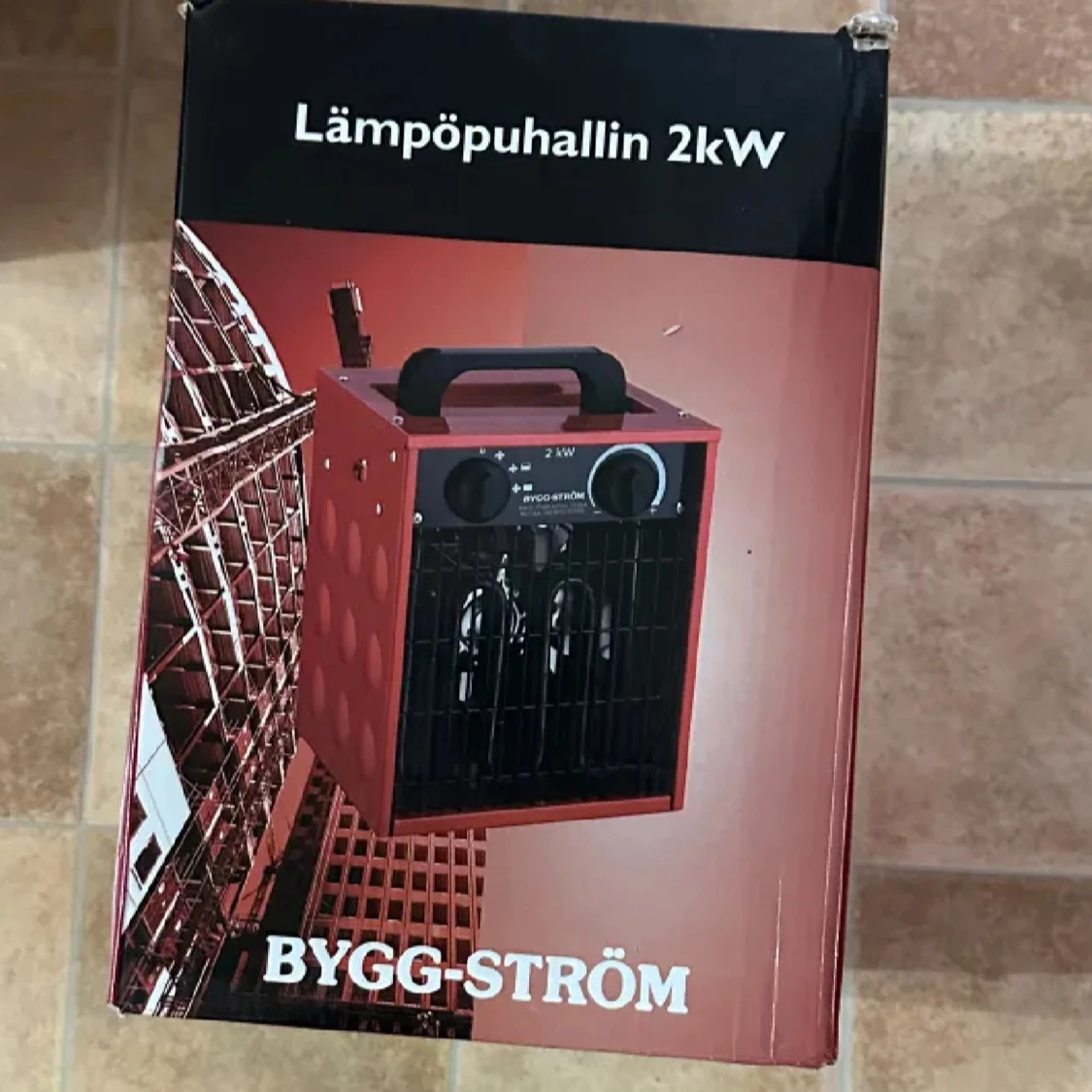 Malmbergs Värmefläkt Lämpöpuhallin 2kW