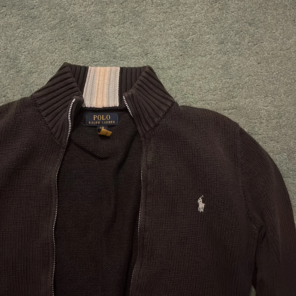 Svart kofta från Polo Ralph Lauren - 1