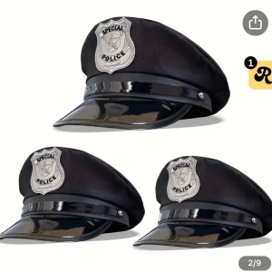 Polis outfit - Aldrig använda säljer för jag inte ska va polis. postar samma dag!