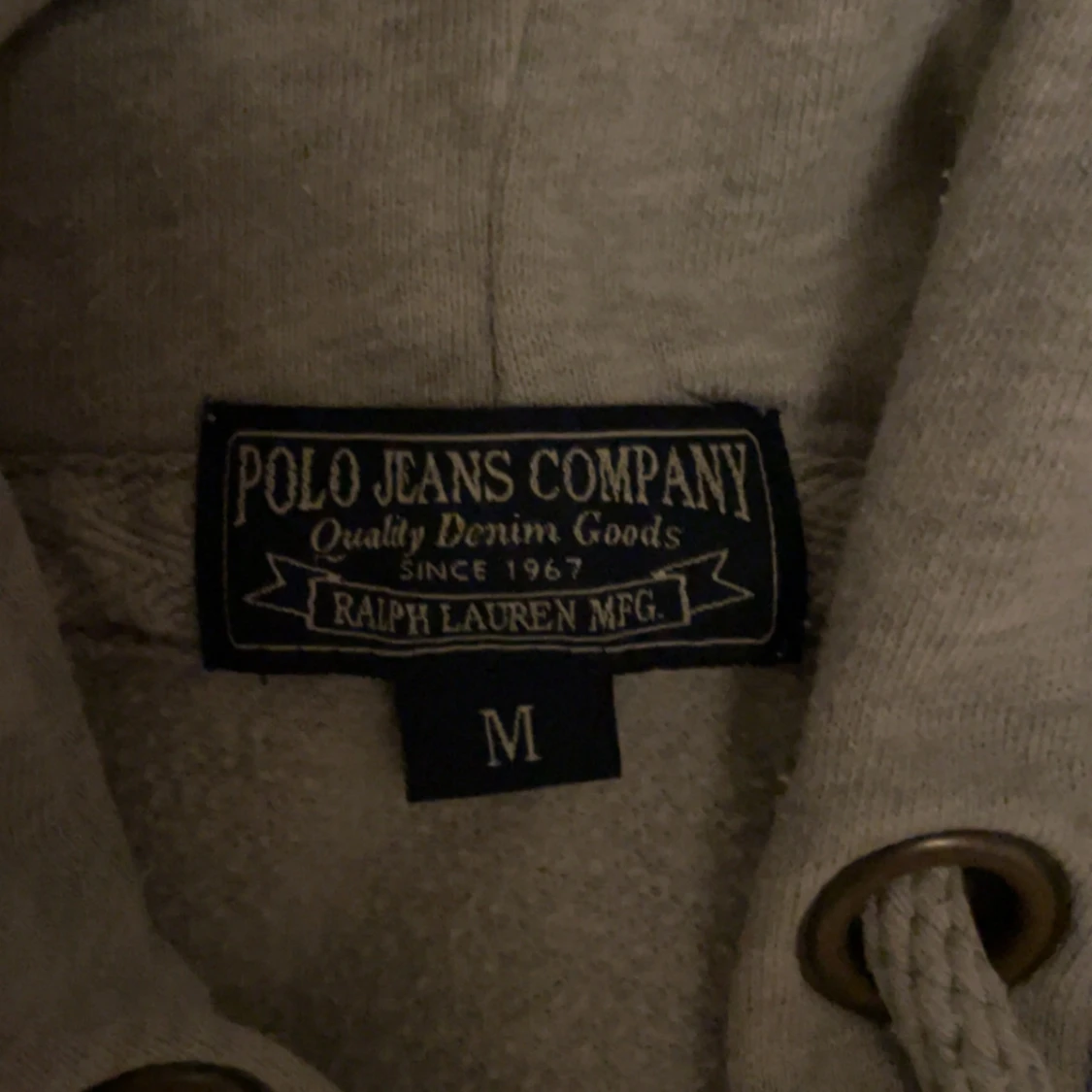 Grå hoodie Polo Jeans Company M/S - 3