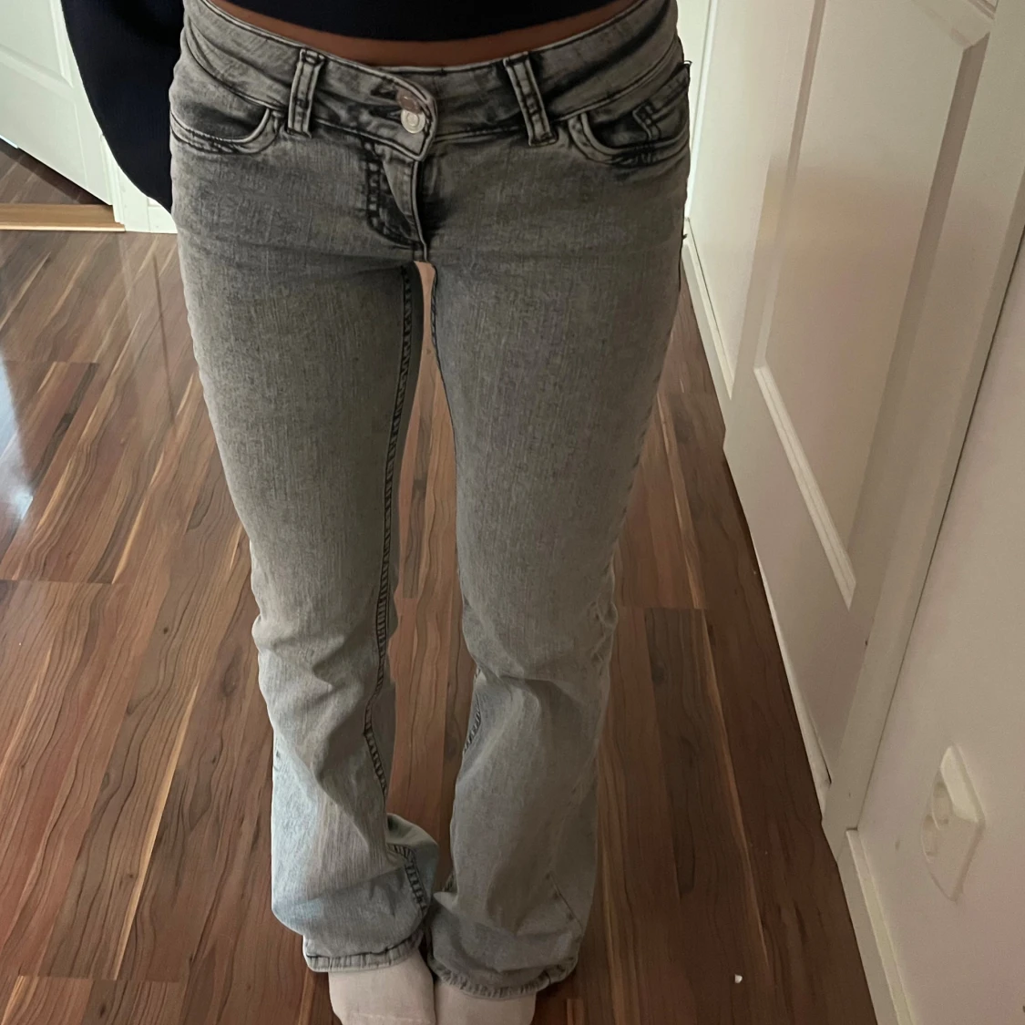 Lågmidjade jeans  - 2