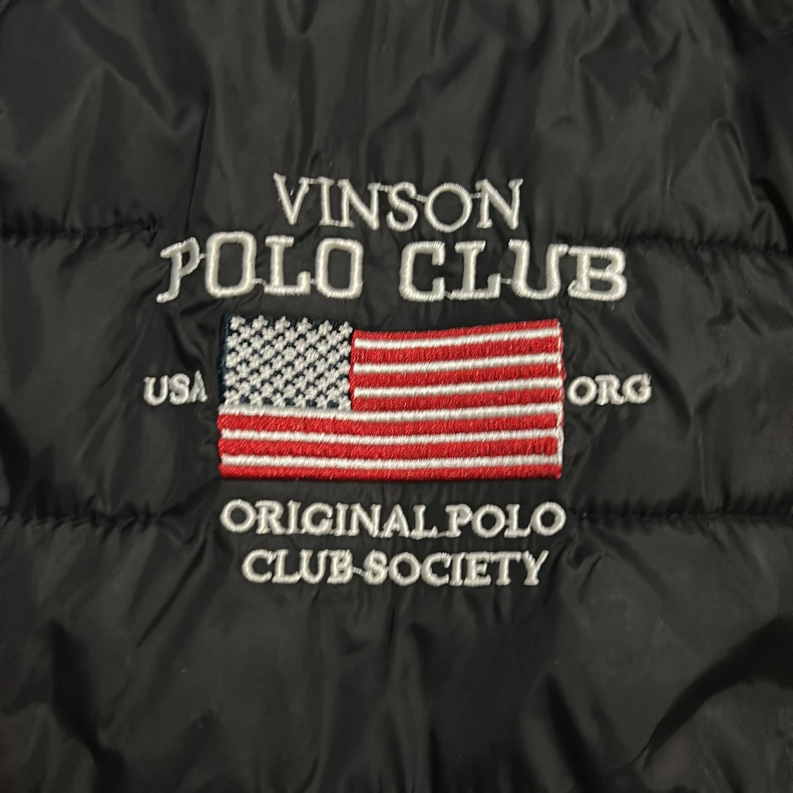 Svart pufferjacka från Vinson Polo Club - 3