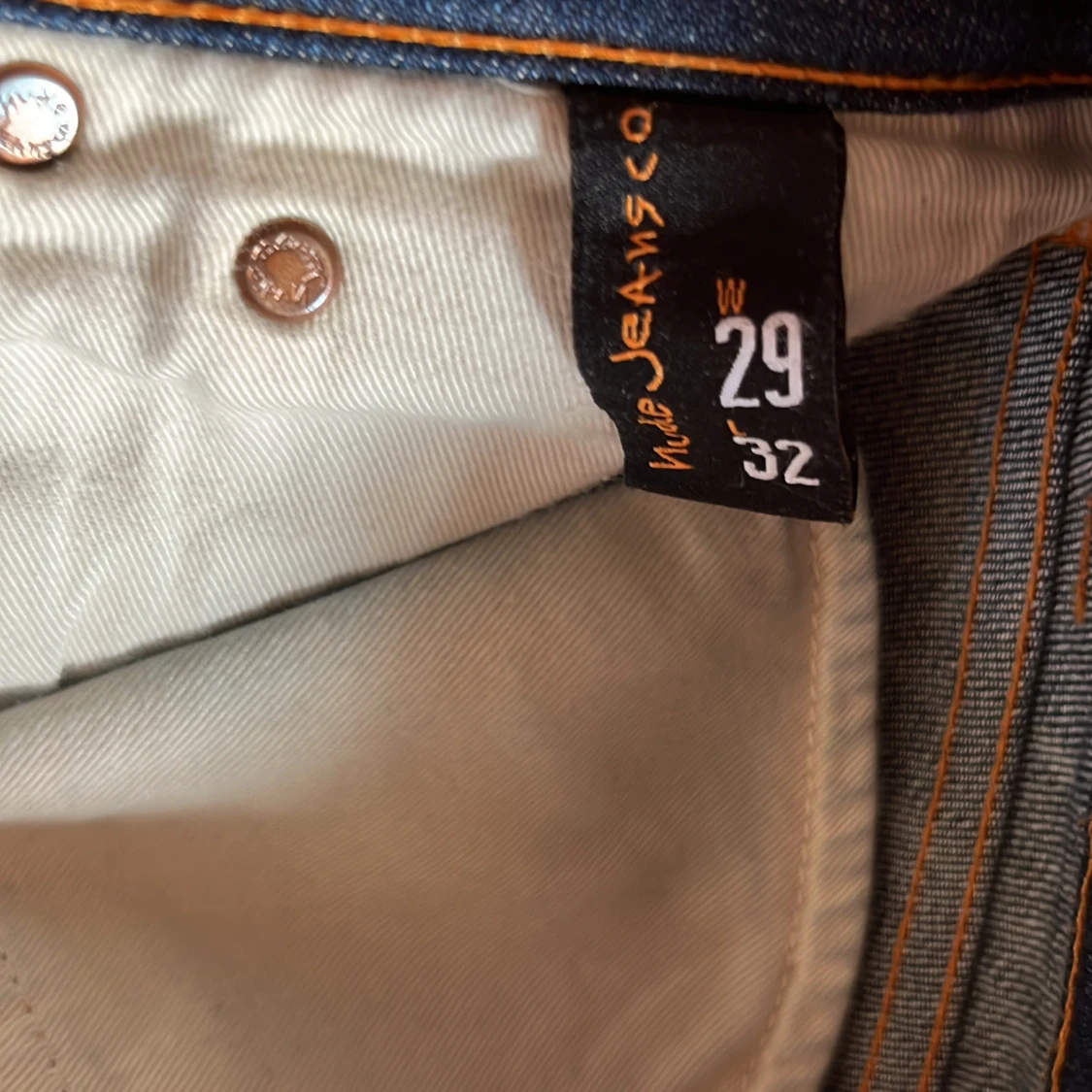 Mörkblå jeans från Nudie Jeans - 4