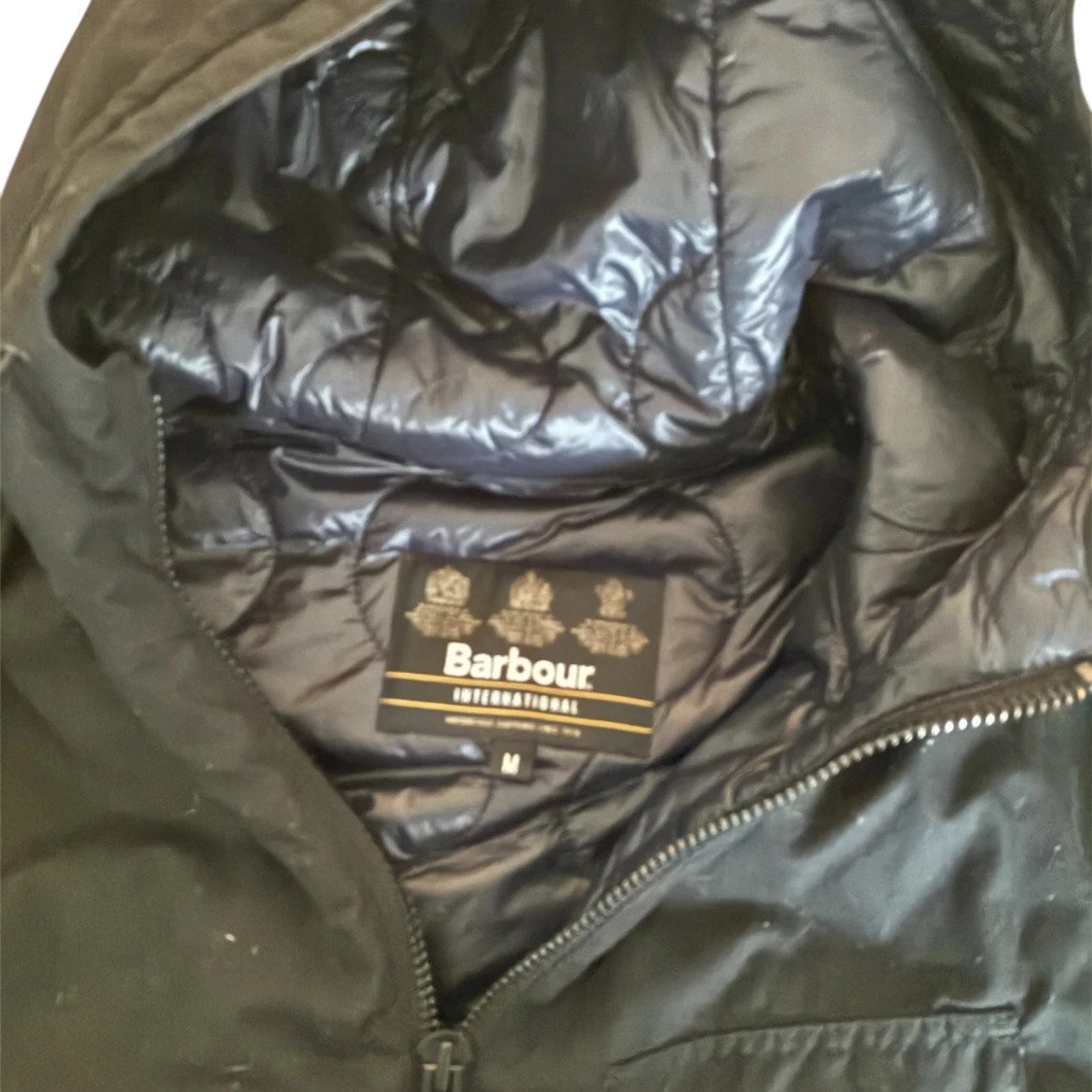 Svart fodrad jacka från Barbour M - 2