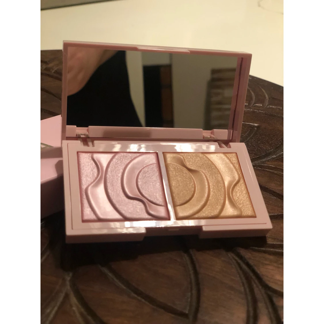 CAIA highlighter duo i rosa och guld - 2