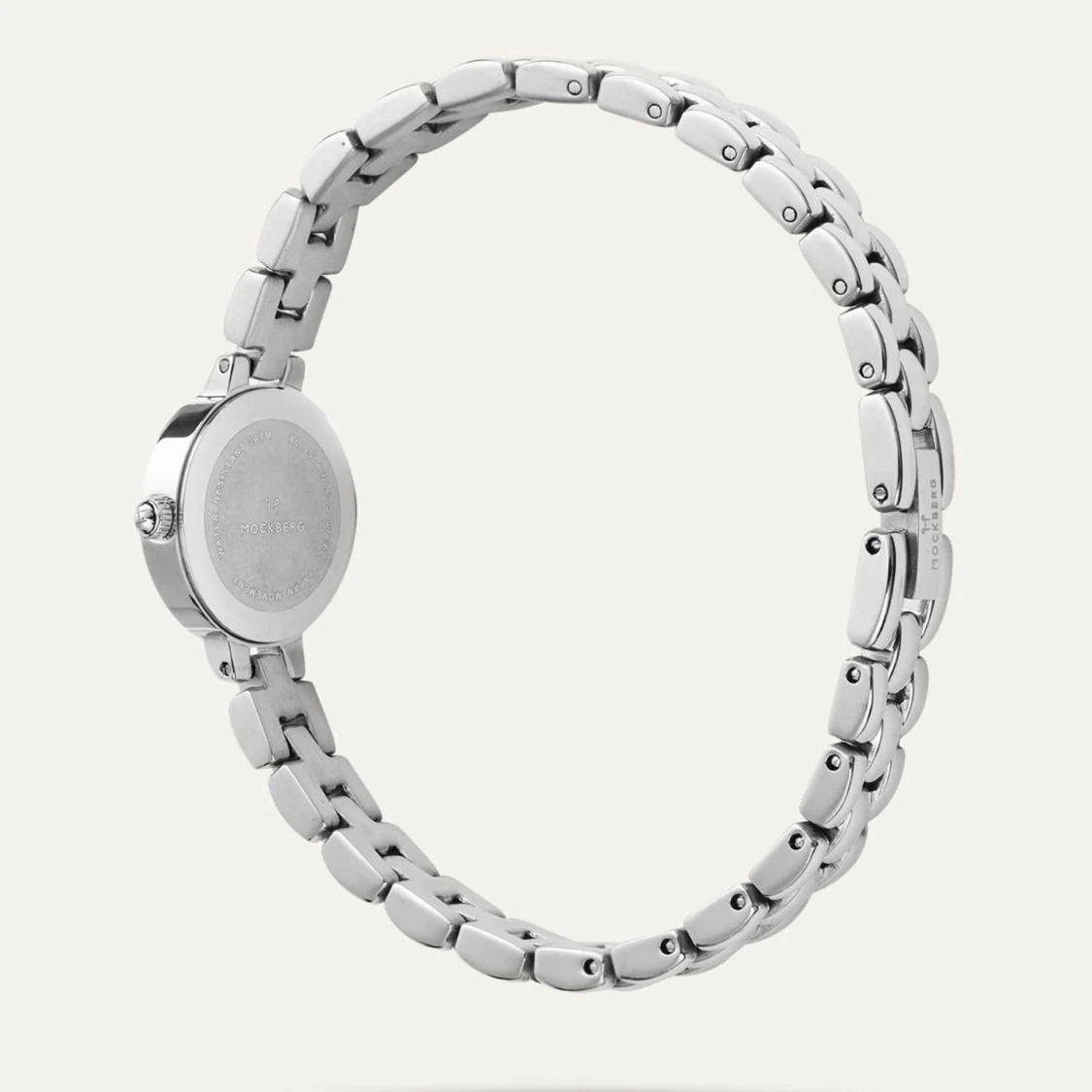 Mockberg silverfärgad armbandsklocka - 4