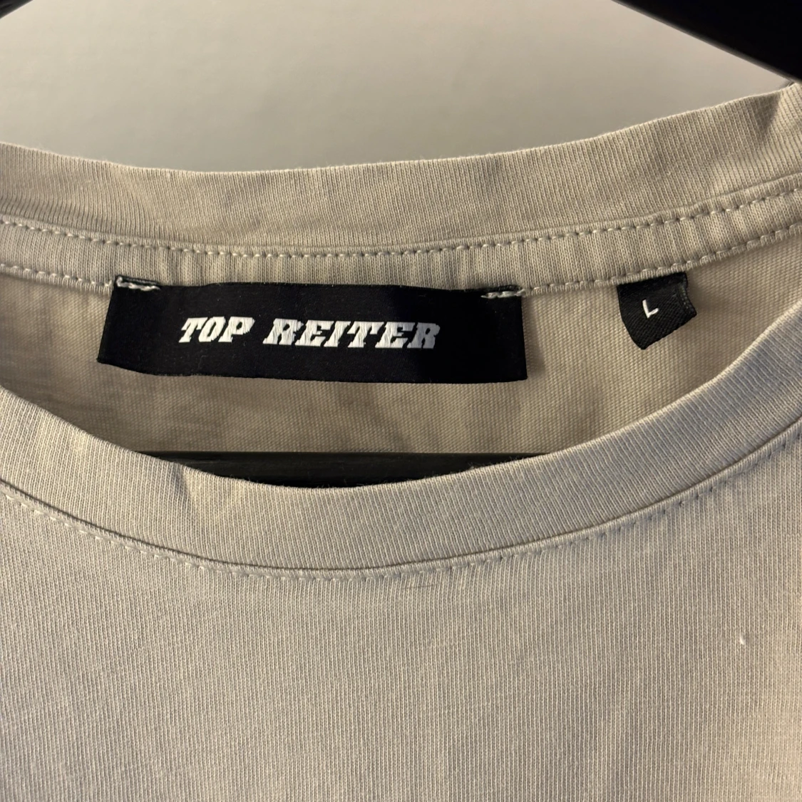 Beige t-shirt från Top Reiter L - 2