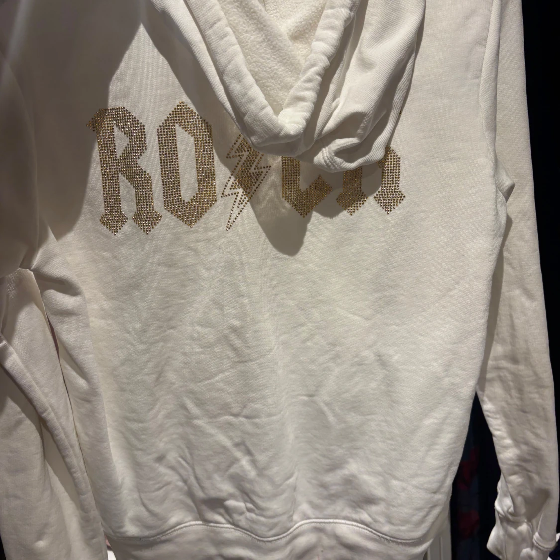 Vit hoodie från Zadig & Voltaire med paljetter - 3