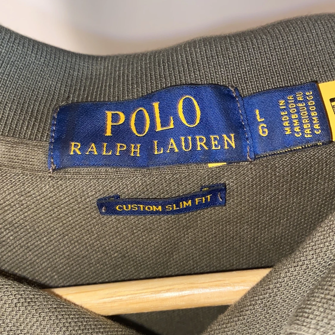 Olivgrön pikétröja från Polo Ralph Lauren - 2