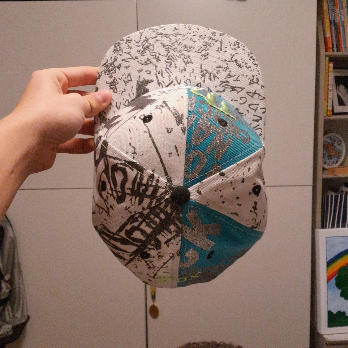 Fox x Monster snapback keps graffiti - 2