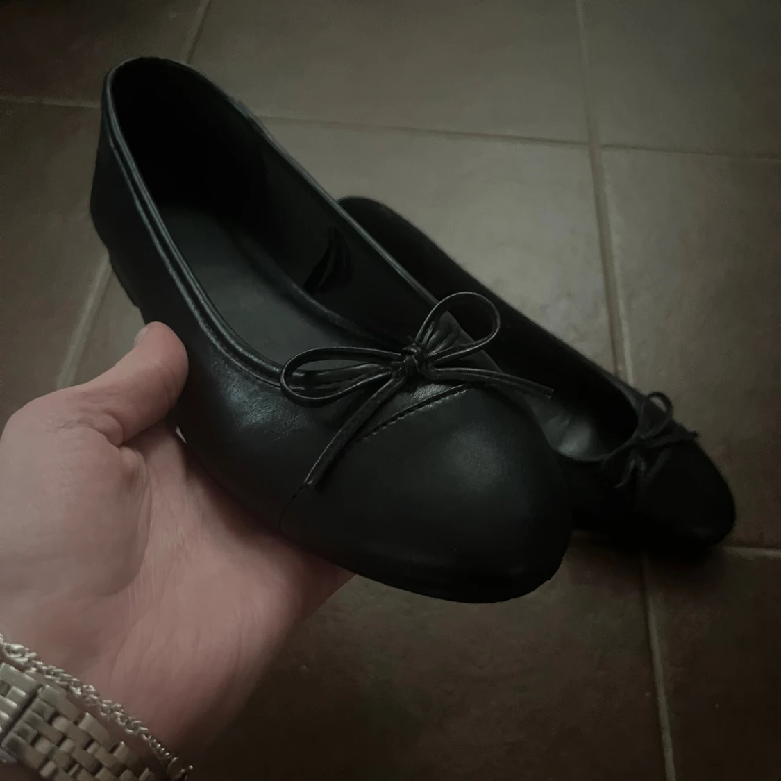 Svarta ballerina­skor från H&M - 1