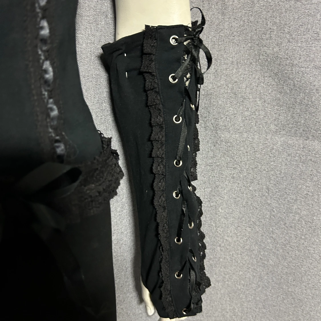 Långa handskar i onesize