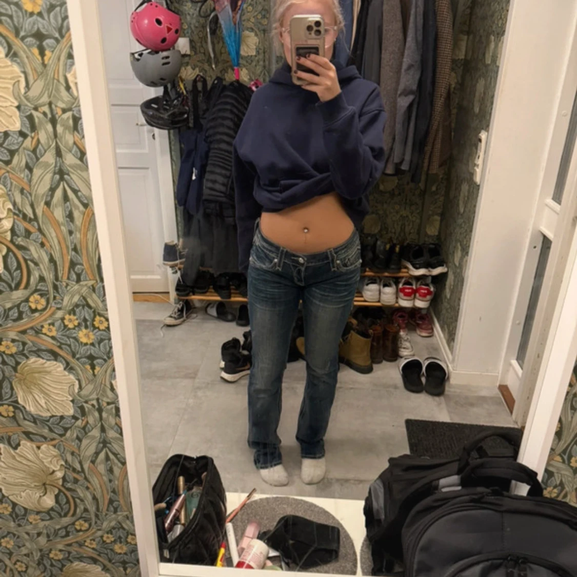 Lågmidjade jeans  - 2