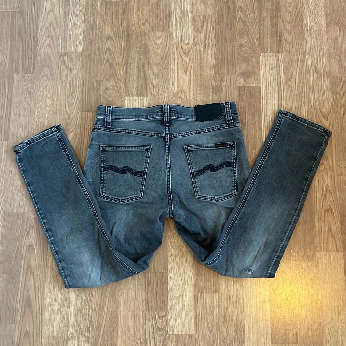 Nudie Jeans Lean Dean grå jeans 30/28 - 1