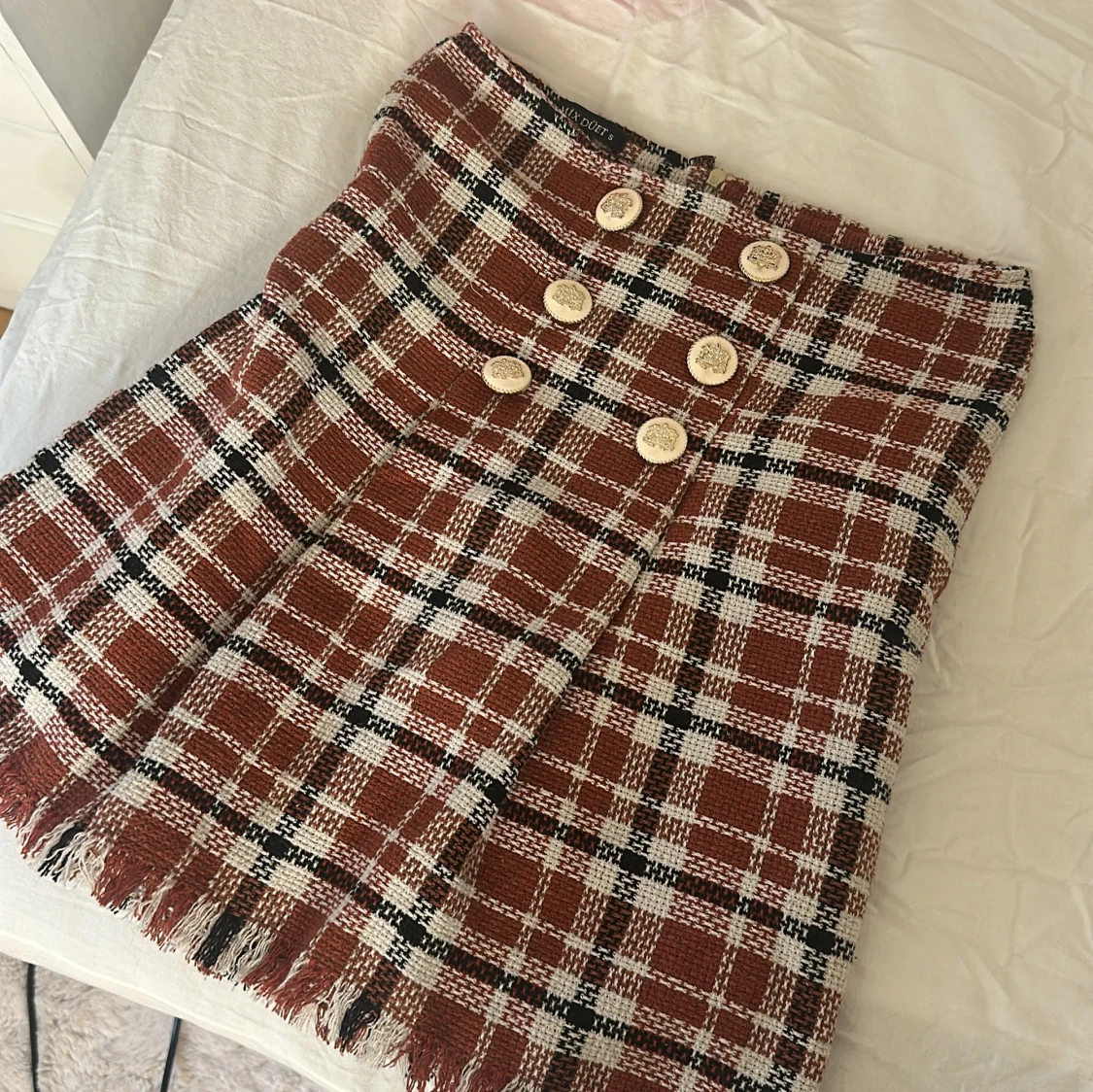 Rutig kortkjol från Mix Duet