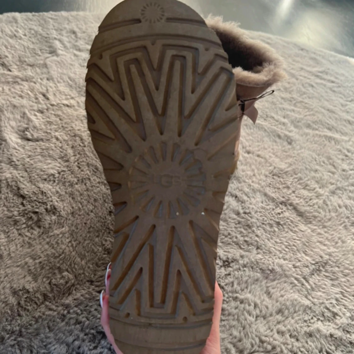 UGG boots med rosett och foder - 3