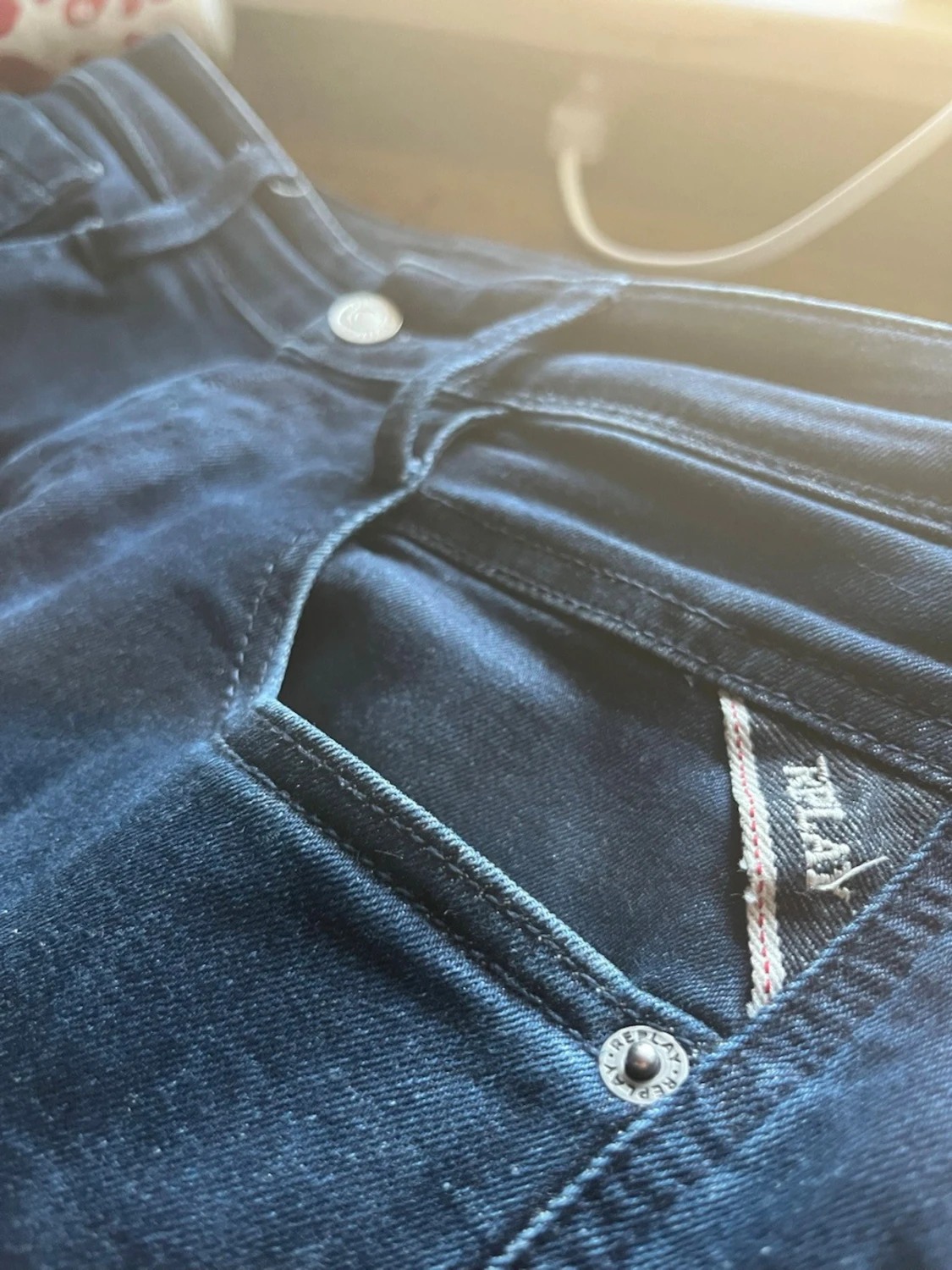 Replay Anbass slim fit jeans blå - 2