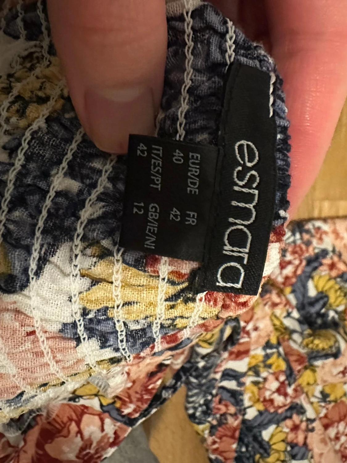 Blommig långklänning från Esmara - 2