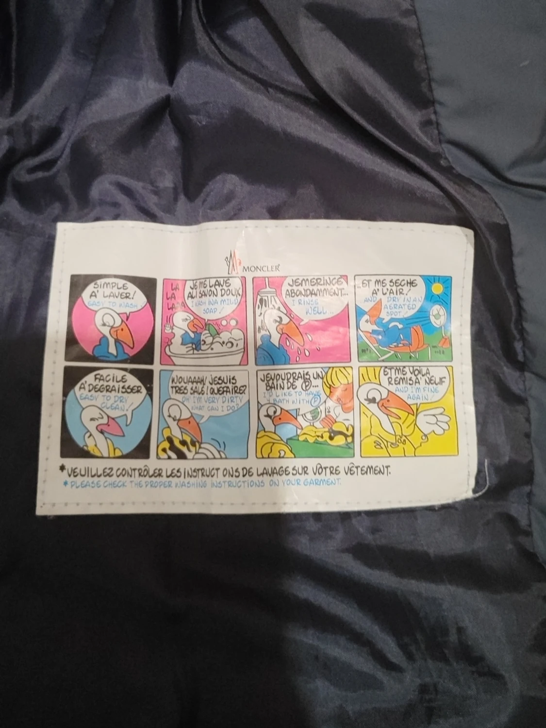 Mörkblå dunväst från Moncler - 4