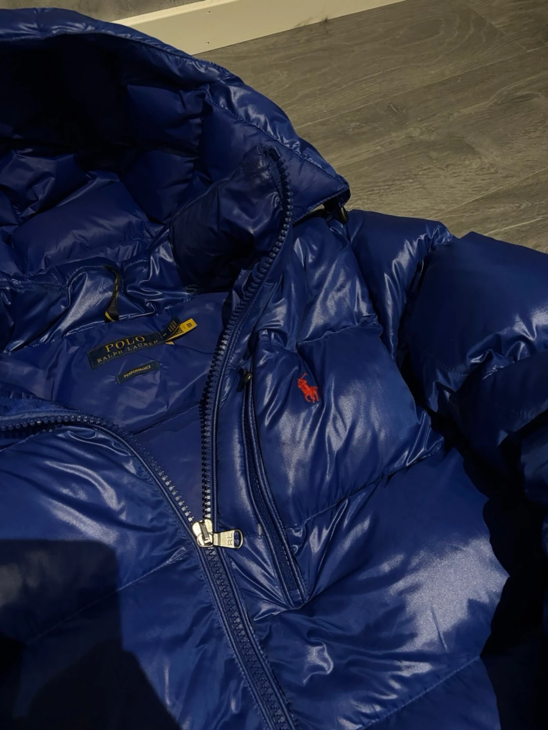 Blå dunjacka från Polo Ralph Lauren - 2