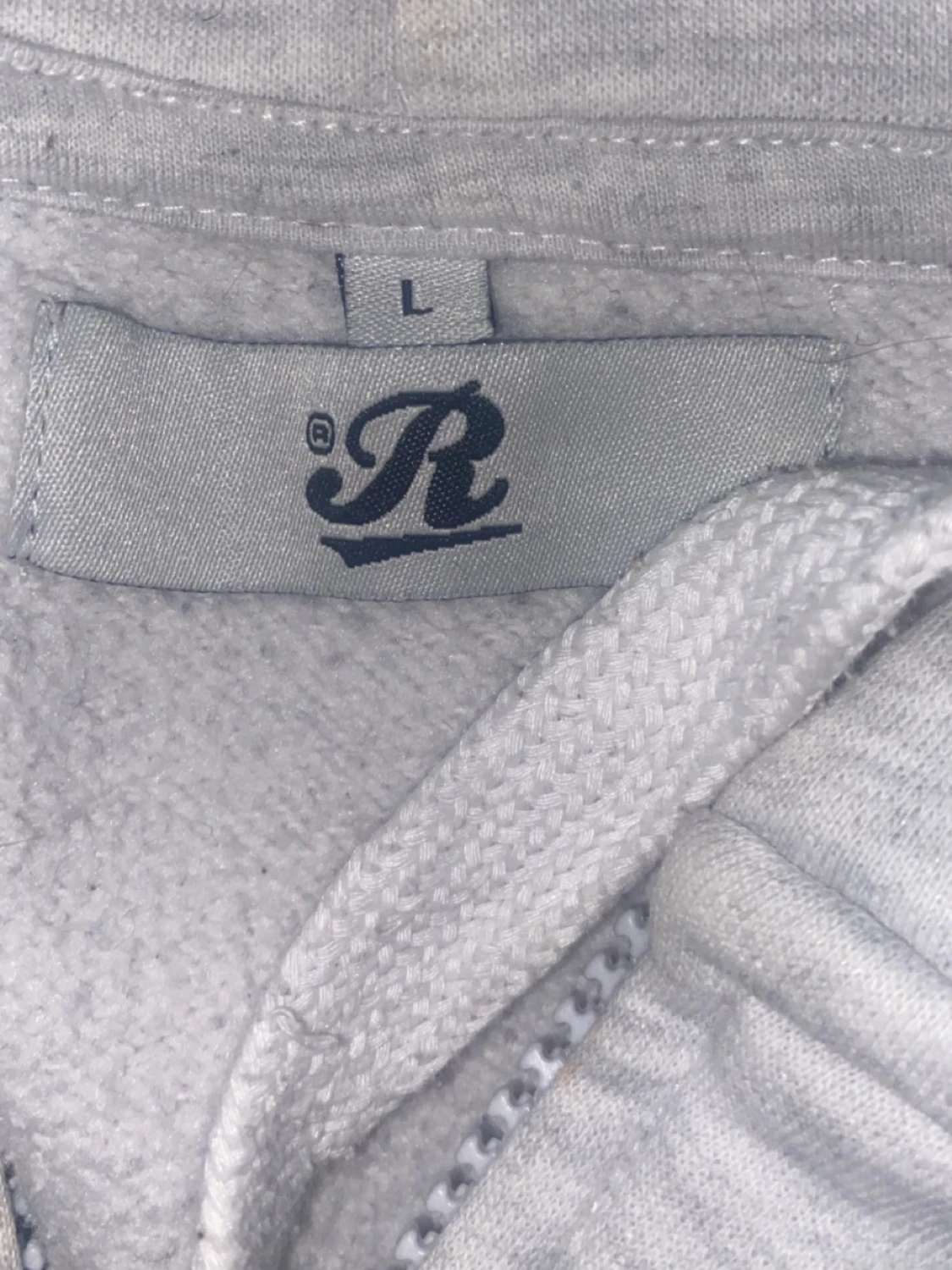 Russemerch hoodie med print - 2