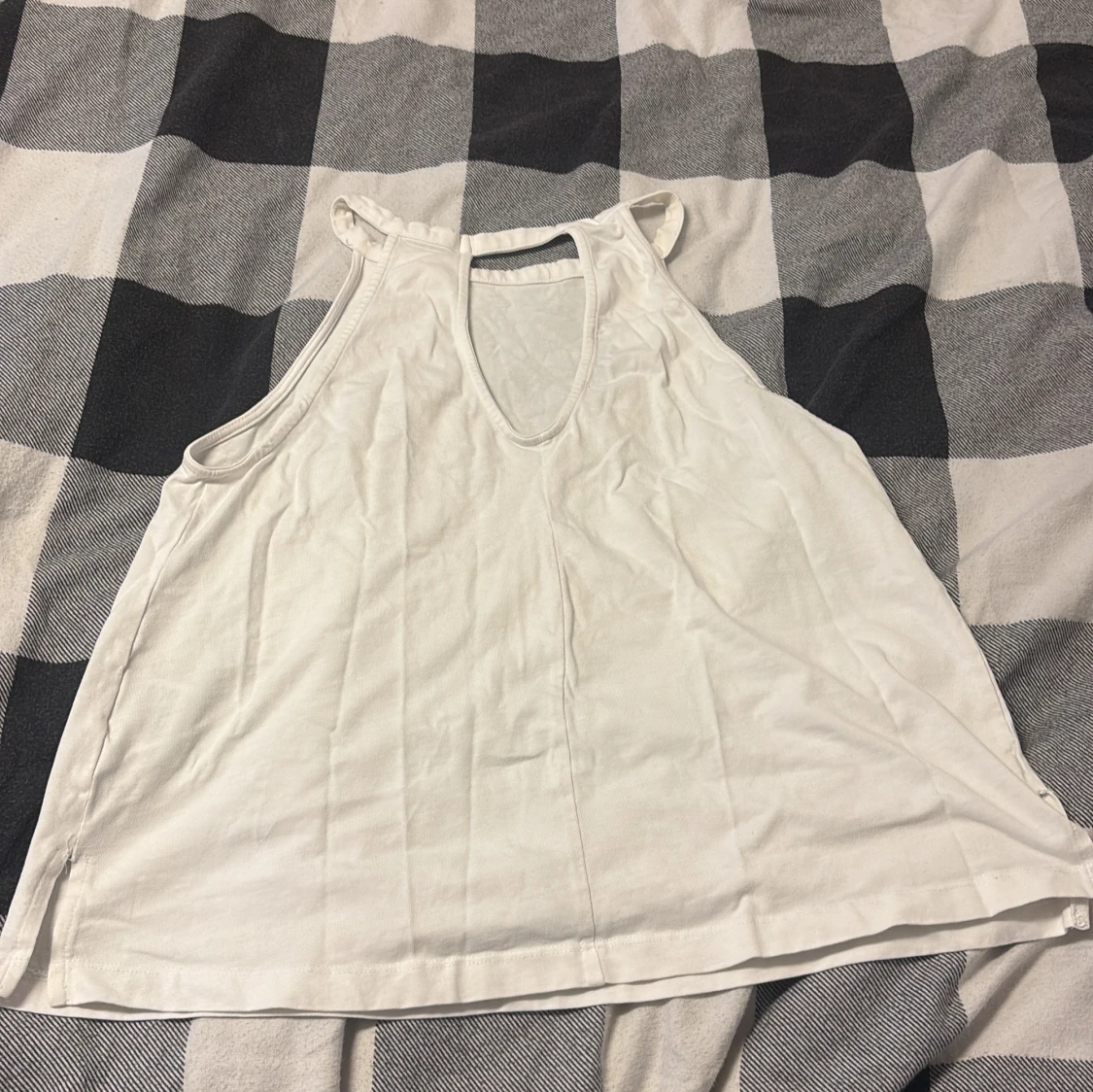 Vit ärmlös linnetopp från 157 - 1
