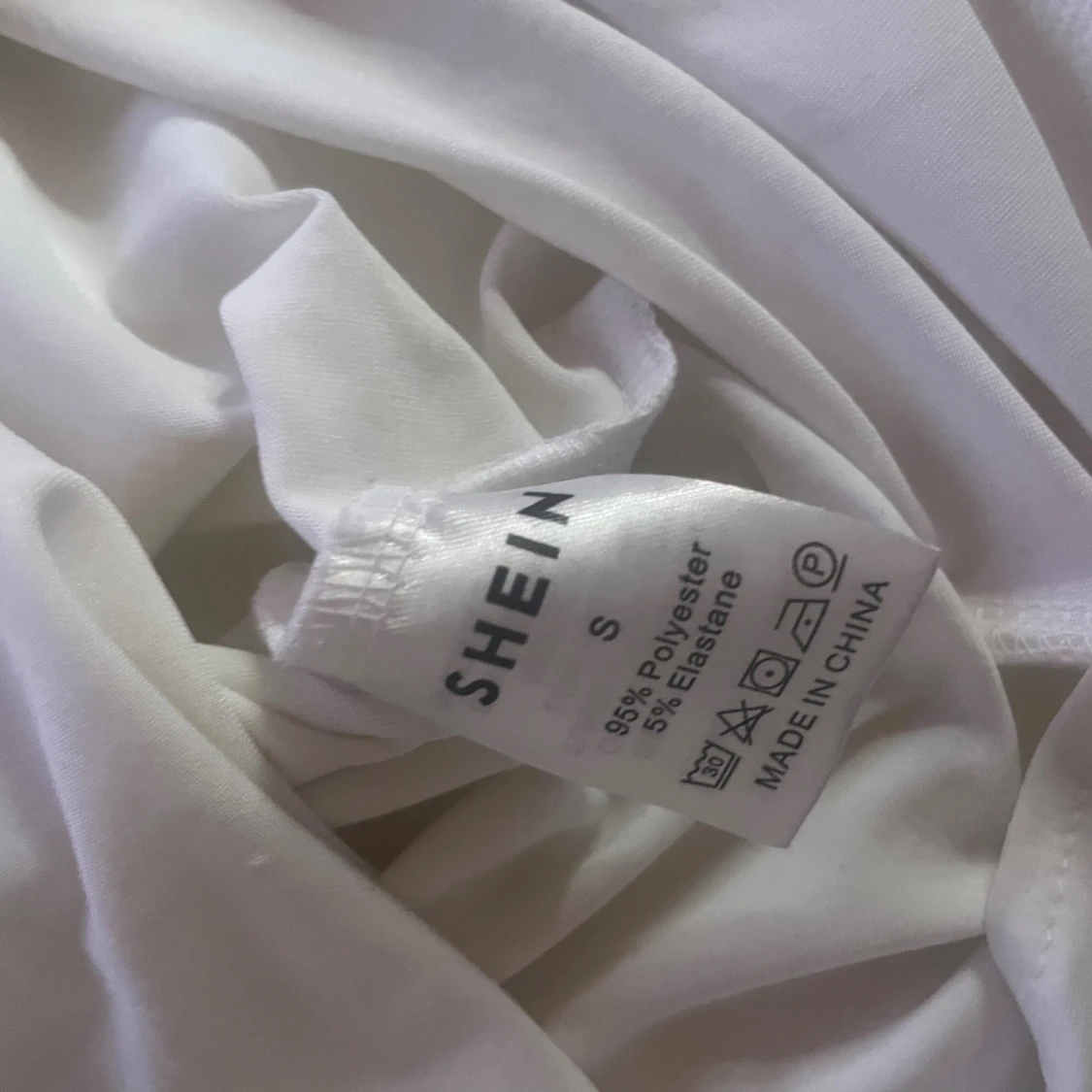 Vit body från SHEIN - 2
