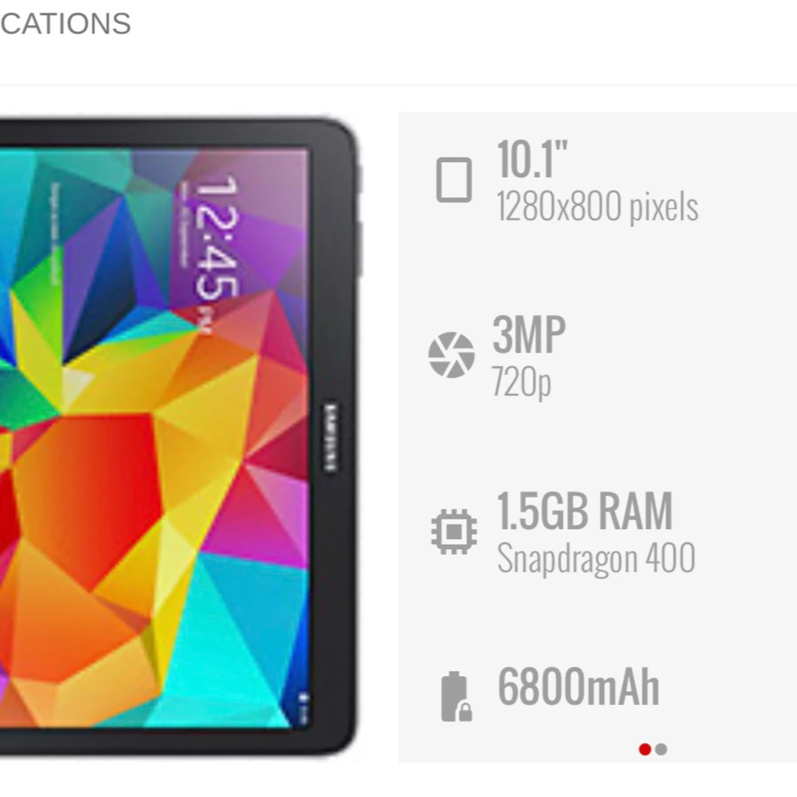 Samsung Galaxy Tab 4 10.1 - 4
