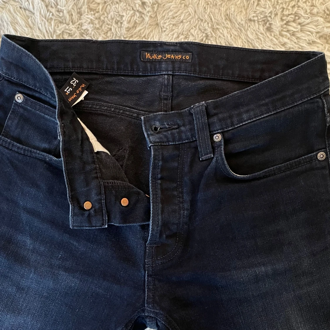 Nudie Jeans Grim Tim mörkblå - 3