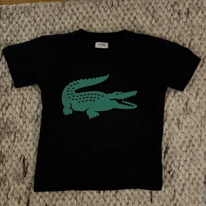 Svart Lacoste Sport t-shirt - Svart t-shirt från Lacoste Sport med stor grön krokodil på bröstet. Klassisk rund hals och korta ärmar. Tillverkad i mjuk bomull, perfekt för en sportig och stilren look.