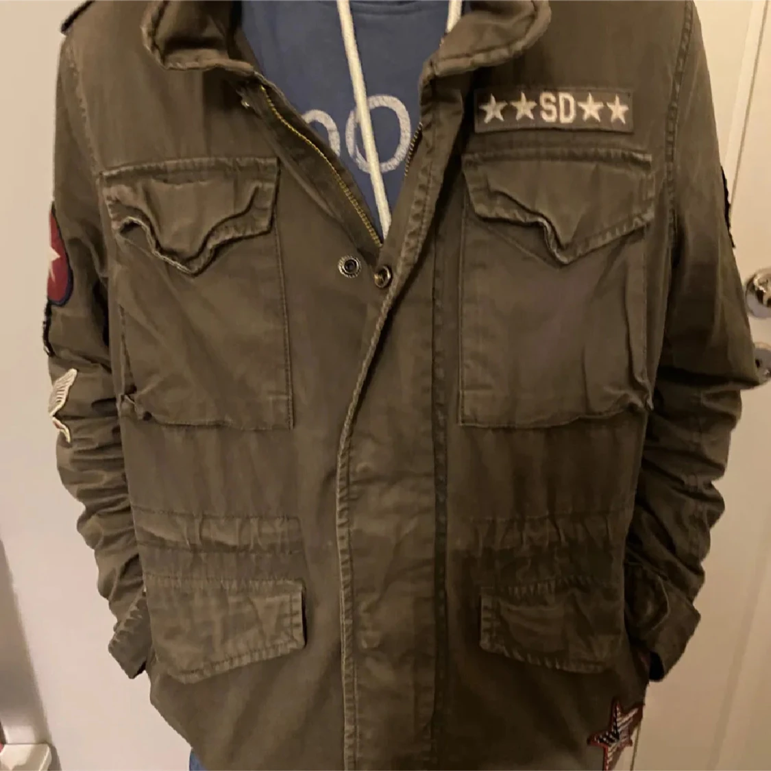 Olivgrön parkajacka från Superdry - 2