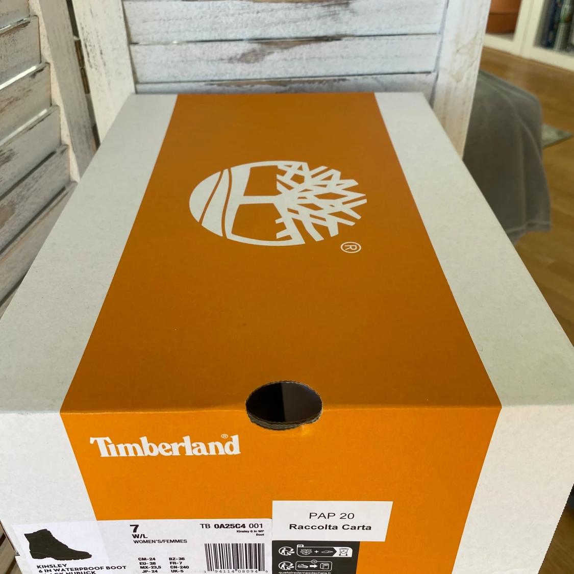 Svarta Timberland boots med klack - 2