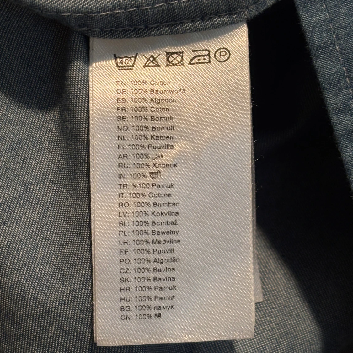 Denim overshirt Eton - 4