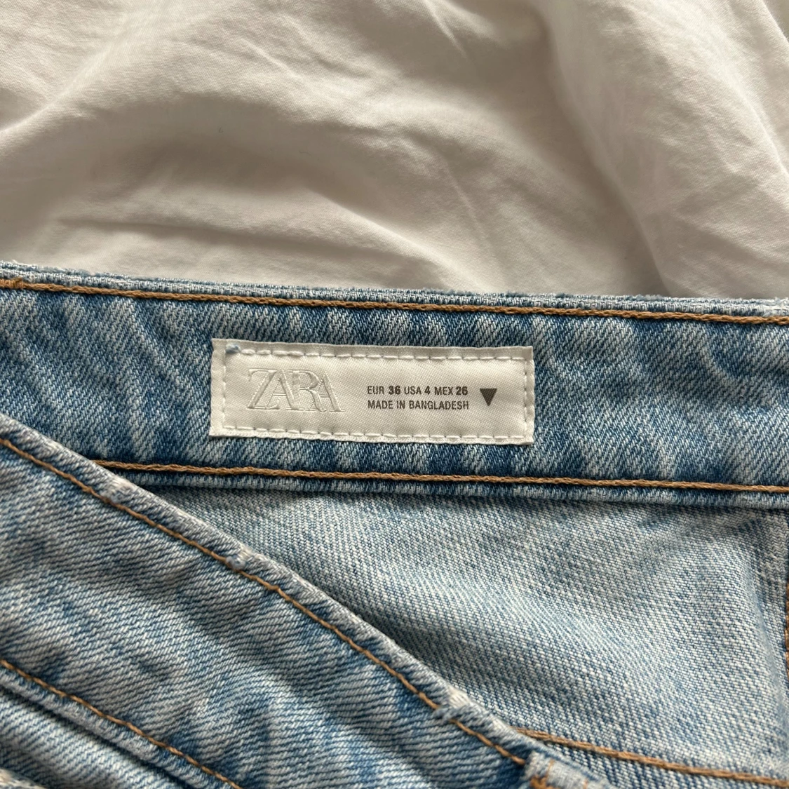 Ljusblå straight jeans - 3