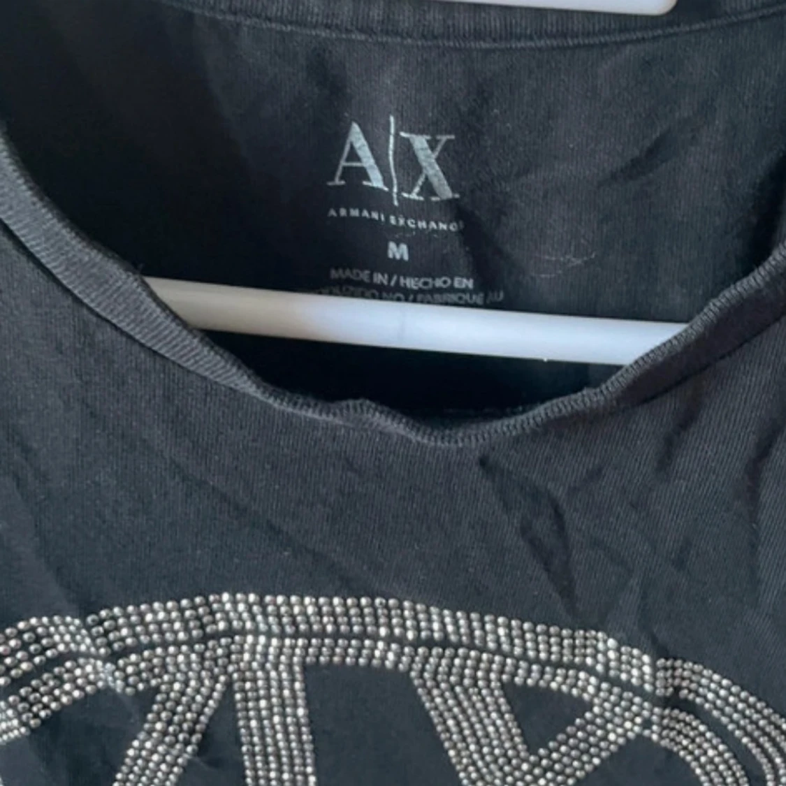Svart t-shirt Armani Exchange M - 1