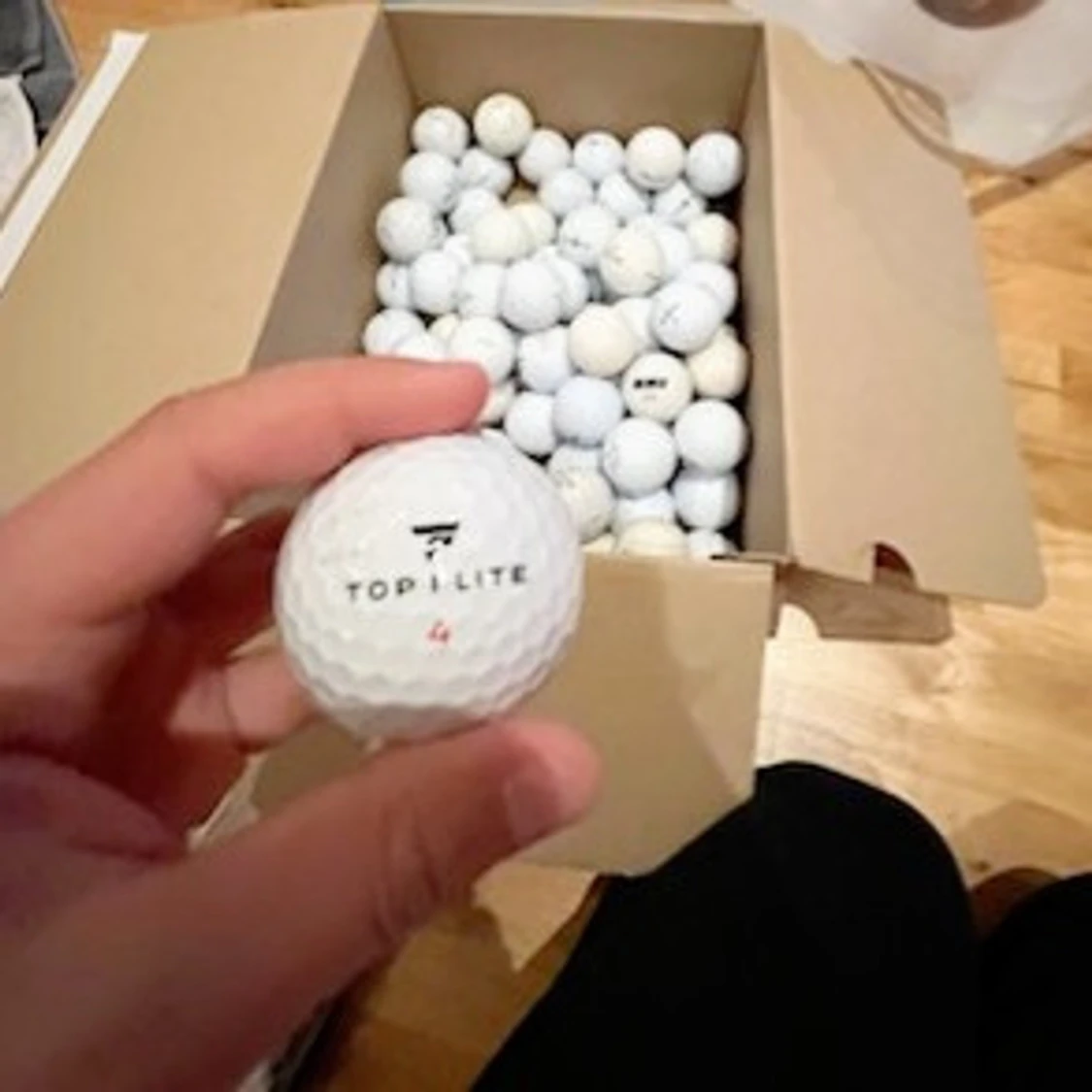 Begagnade golfbollar - blandade märken - 1