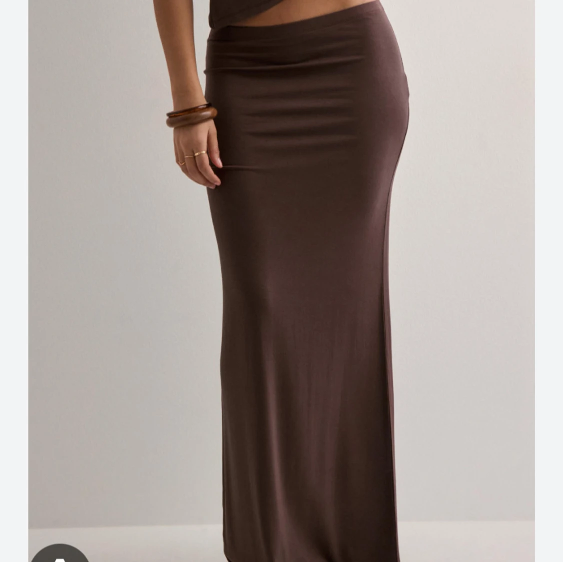 Brun långkjol från Nelly - 1