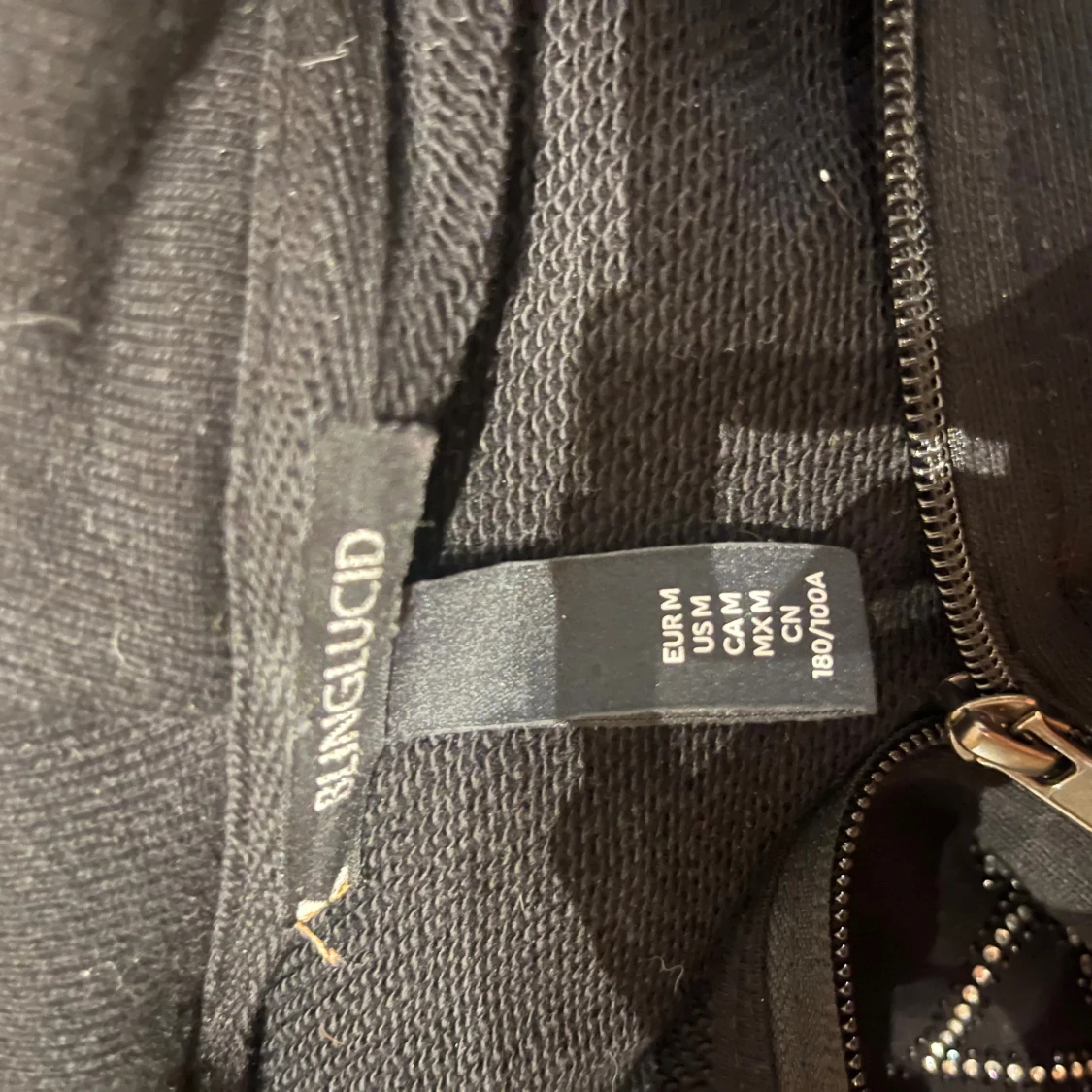 Rhinestone zip hoodie - 2