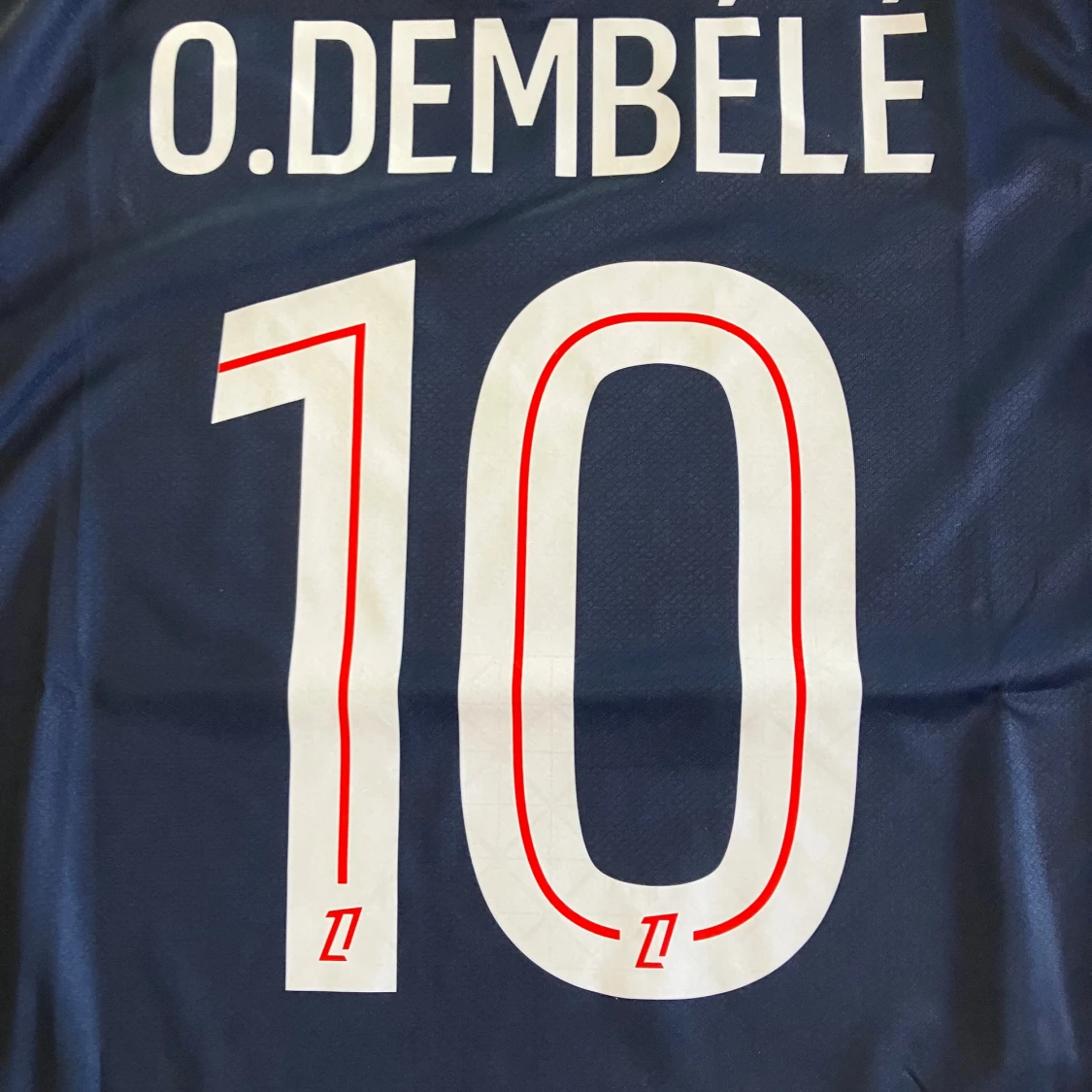PSG Dembele matchtröja Nike blå - 2