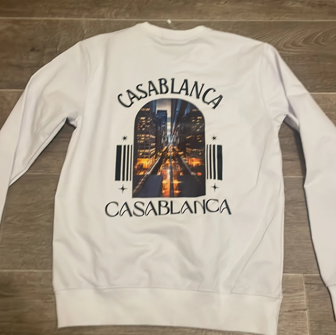 Vit sweatshirt från Casablanca S - 1