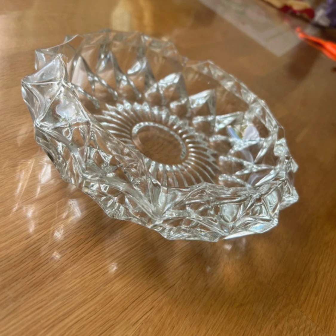 Glasskål för man kan använda den som dissen eller för rökning - 1