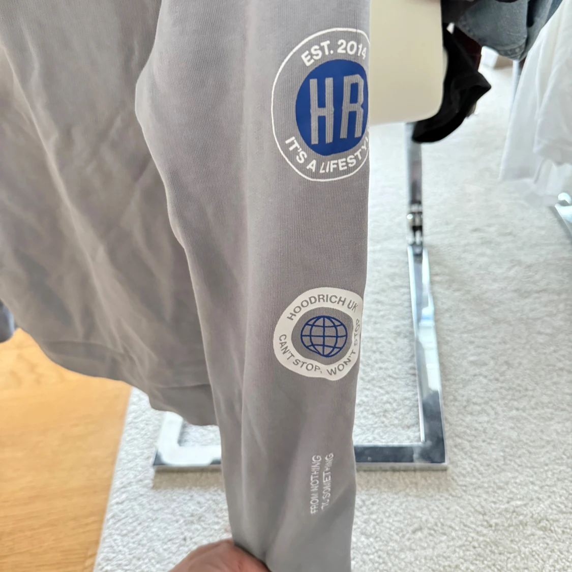 Grå hoodie  Hoodrich - 2