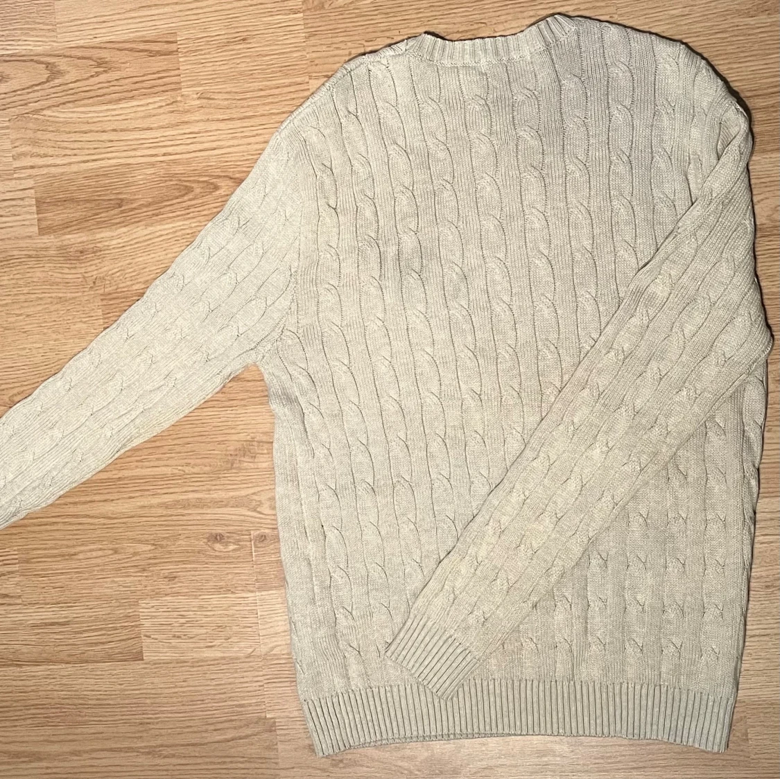 Beige stickad tröja från Polo Ralph Lauren - 1