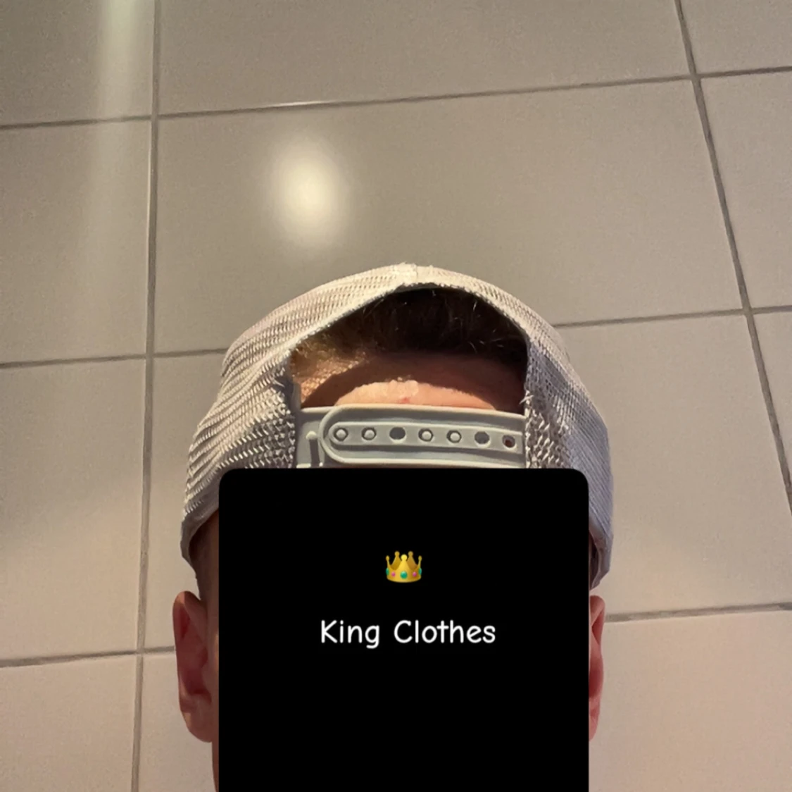 Grå meshkeps från Onecap - 2