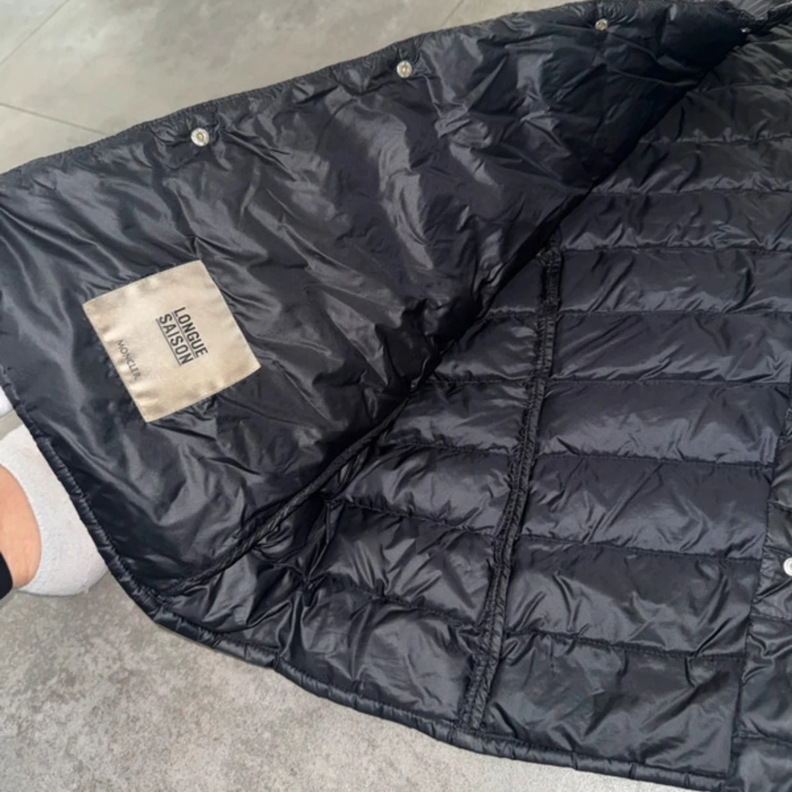 Svart dunväst från Moncler - 2