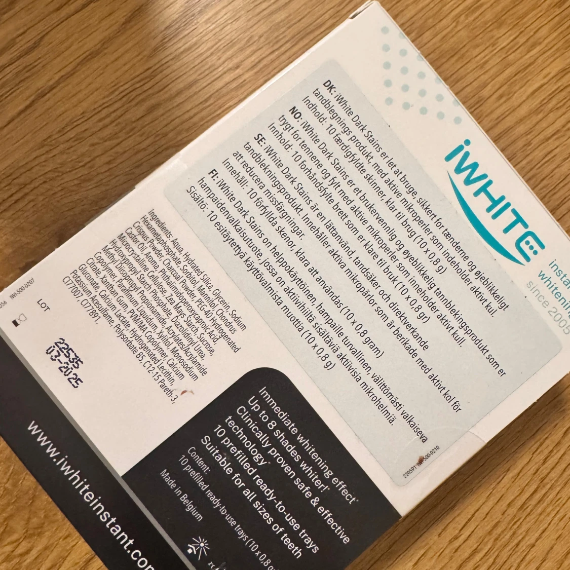 iWhite Dark Stains Whitening Kit - 1