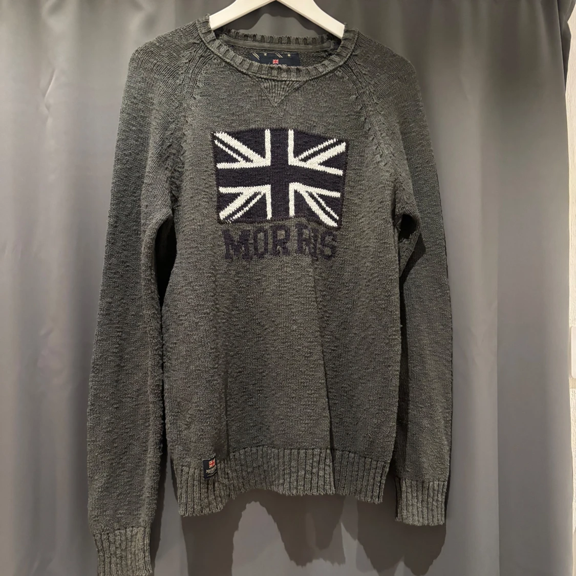 Grön stickad tröja från Morris