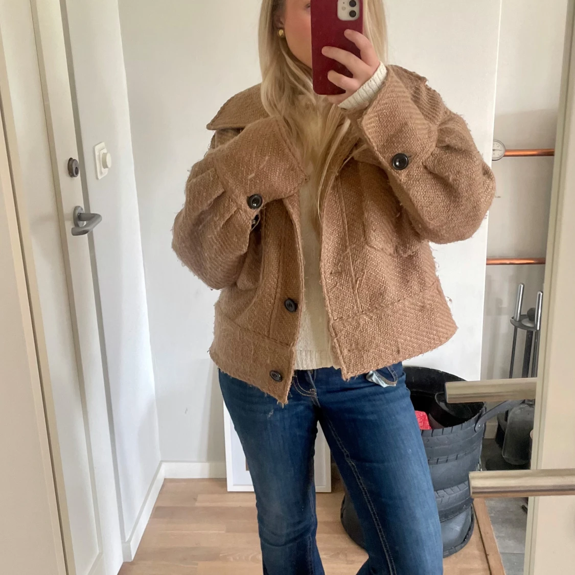 Brun meotine jacka  - 1