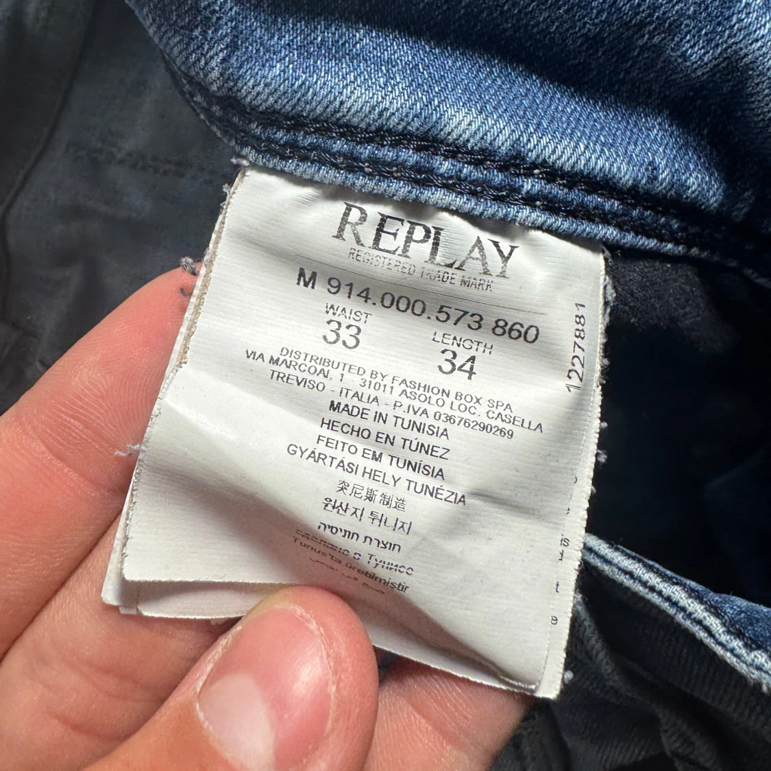 Replay anbass jeans  - 2